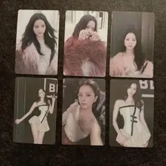 【JISOO②】BLACKPINKフォトカード6枚セット