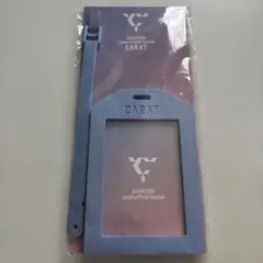 ‼️新品未使用品‼️ SEVENTEEN CARAT パスケース 青　FC更新特典