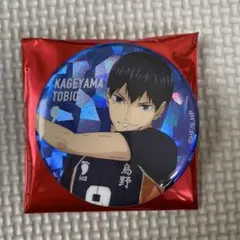 ハイキュー　ベースヤード　ホログラム缶バッジ　影山飛雄