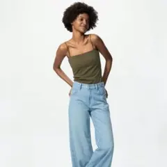 エアリズム　ブラトップ　チューブトップ　オープンバック　ホルターネック　S