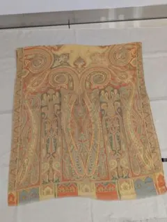 ETRO エトロ ペイズリー柄 大判ストール ウールシルク 160×66.5cm