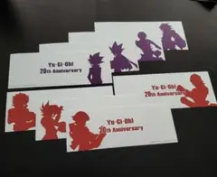 遊☆戯☆王　20th展　メッセージカード　６枚