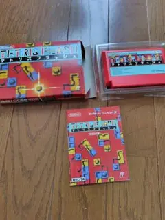 テトリスフラッシュ ファミコンソフト 説明書付き　動作未確認