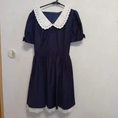 Honey Bunchネイビー ワンピース サイズ2（L相当）