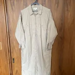 niko and ... ベージュ シャツロングワンピース 長袖