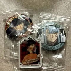 くら寿司　ビッくらポン　マッシュル （アクリルステッカー）&バッジセット