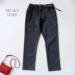 フリークスストア イージーパンツ 黒 小さい S 春夏 ベルト付き 綿 コットンのサムネイル