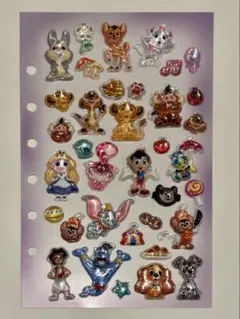 ボンボンドロップシール　ディズニー　クラシック