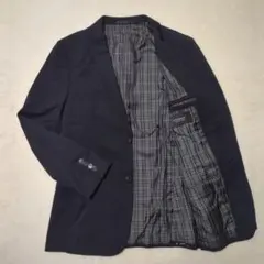 バーバリーブラックレーベル テーラードジャケット ノバチェック 2B シングル