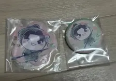 忍たま乱太郎　一番くじ　桜もちぴこ　缶バッジ　アクスタ　潮江文次郎