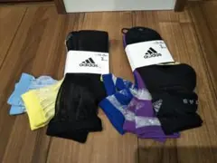 adidas アディダス レディース シースルー ソックス 透け靴下 6足セット