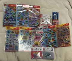 トミカ シール、ステッカー、シールブックセット