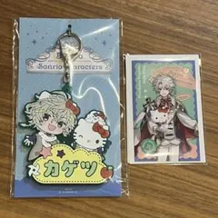 にじさんじ　サンリオ　おなまえラバーキーホルダー　フォト風カード　叢雲カゲツ
