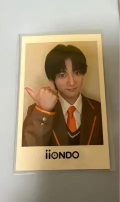 iiONDO はつ恋チェキ風カード 大野遥斗 - メルカリ