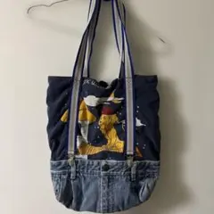デニムリメイク トートバッグ