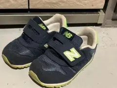 New Balance 373 ネイビー/ライム 13.5センチ