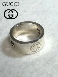 GUCCI シルバー ロゴリング