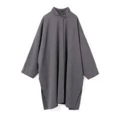 【美品】mizuiro ind ミズイロインド スタンドカラーワイドワンピース