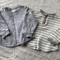 Cottoli &teta a teteトップス 2点セット 70 80㎝