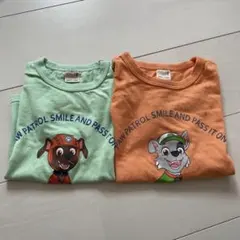 petit main パウパトロール Tシャツ 2枚セットのサムネイル
