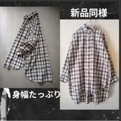 スミスタイル 小花柄スモックブラウス 総柄 花柄 ベロア切り替え 