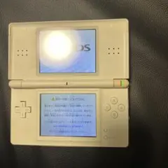 ニンテンドーDS Lite クリスタルホワイト 本体　充電器付き