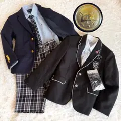 豪華✨ラルフローレン　ミチコロンドン　セットアップスーツ　紺ブレ　入学式　男の子