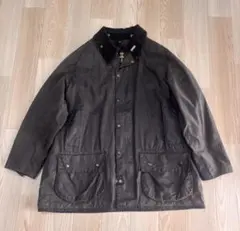フード付きC46 Barbour バブアー BEAUFORT ビューフォート黒のサムネイル