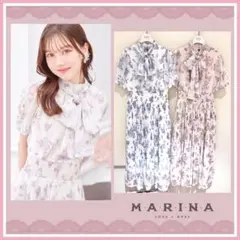 トッコ♡２ＷＡＹボウタイリボン付きストロベリー×フラワープリーツワンピース