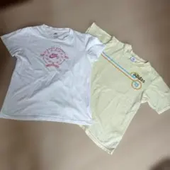 Nike adidas レディース Tシャツ 半袖 2枚セット