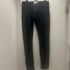 Lui's ブラックデニムパンツ スリムフィットのサムネイル