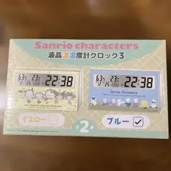 Sanrioキャラクター 液晶温湿度時計3
