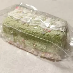 【趣創】抹茶ケーキ　クリーム　スクイーズ