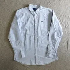 BEAMS ビームス ストレッチオックスフォード ワンポイントボタンダウンシャツ