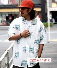 MARK GONZALES プリントシャツ Lサイズのサムネイル