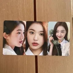 ive ハパクリスティン ウォニョン トレカ