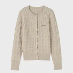 THETOE TOÉ Baker Cardigan ライトブルー S TOÉ Baker Cardigan – THE TOÉ