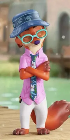 TOPTOY　ズートピア2　新たなる旅立ち　シリーズ　ニック　フィギュア