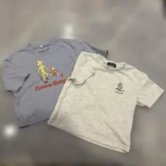COMME CA ISM おさるのジョージ Tシャツ 2枚セットのサムネイル
