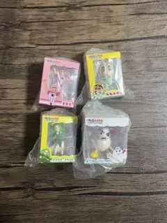 クレヨンしんちゃん　ヘンダーランド　カプセルトイフィギュア4体セット