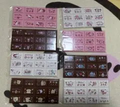 サンリオキャラクターズ　ちょこぶろっくしーる　全8種　コンプリート