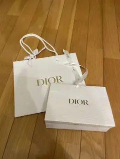 DIOR ディオール ショッパー ギフトボックス 2点セット