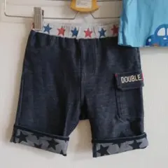 DOUBLE.E 星柄パンツ 90cm