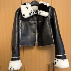 オオハシ商店 リメイクジャンパー 牛柄 ダルメシアン柄 - メルカリ