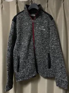 TOUR STAGE フリースジャケット L グレー/ブラック