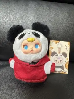 ミルキキャンディパンダコスチュームぬいぐるみ、キーホルダー付き
