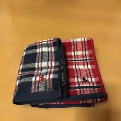 Polo Ralph Lauren チェック柄フェイスタオル 2枚セット