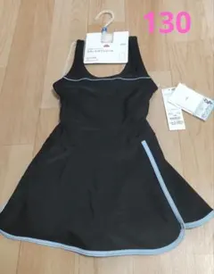 新品　定価2508円　スカート付ワンピース スクール水着 女の子　130サイズ