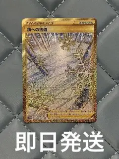 頂への雪道 UR ソード&シールド 拡張パック タイムゲイザーのサムネイル