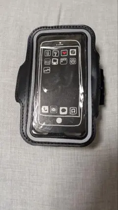 FLYING TIGER スマートフォンアームバンド ブラック